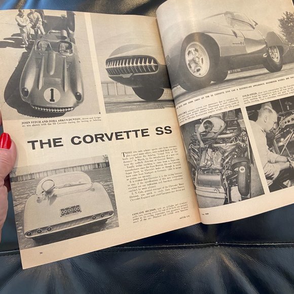 MOTOR LIFE MAGAZINE Vintage June 1957 Automobiles Collectible - Picture 8 of 9